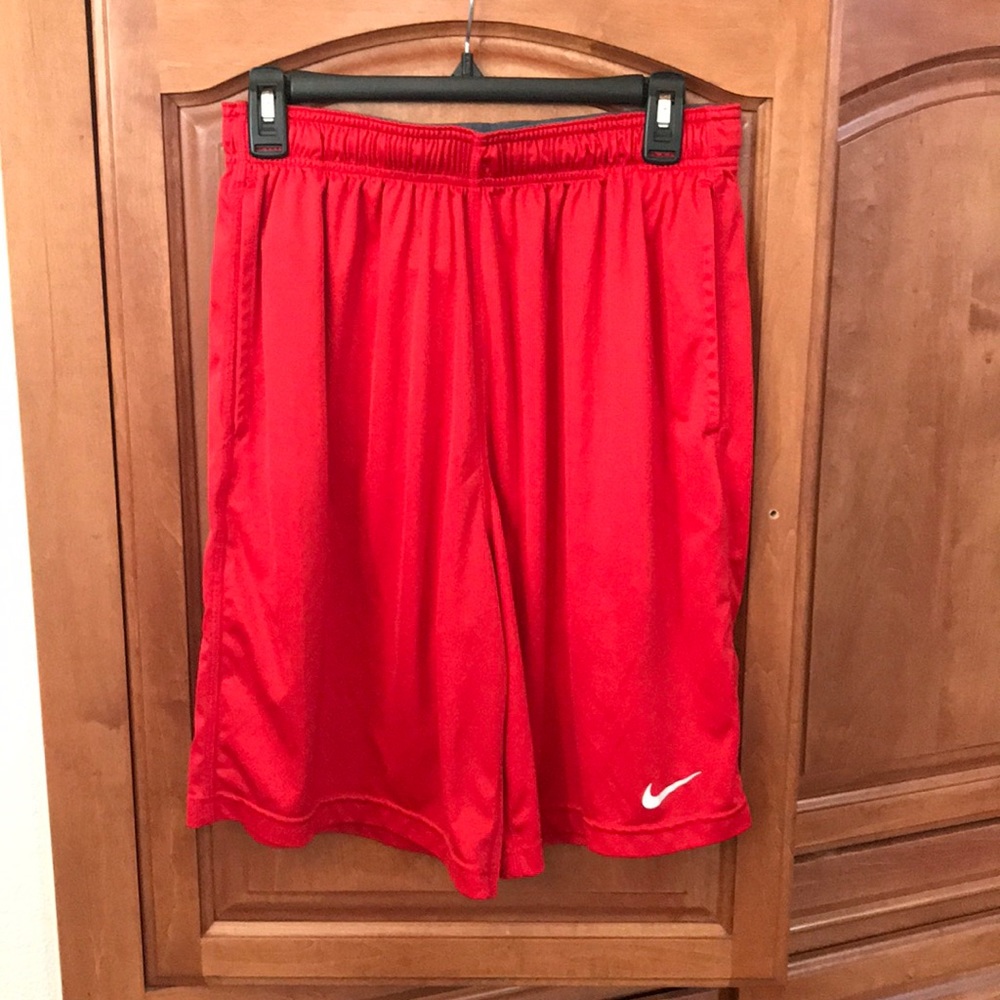 Nike Red Dri-fit Shorts